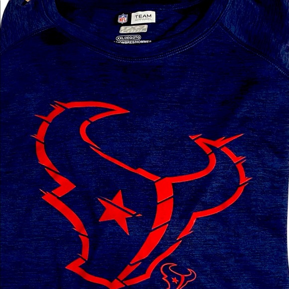 New Men’s NFL TEAM APPAREL Navy Short Sleeve Graphic Tee, Size XXL - Picture 3 of 3